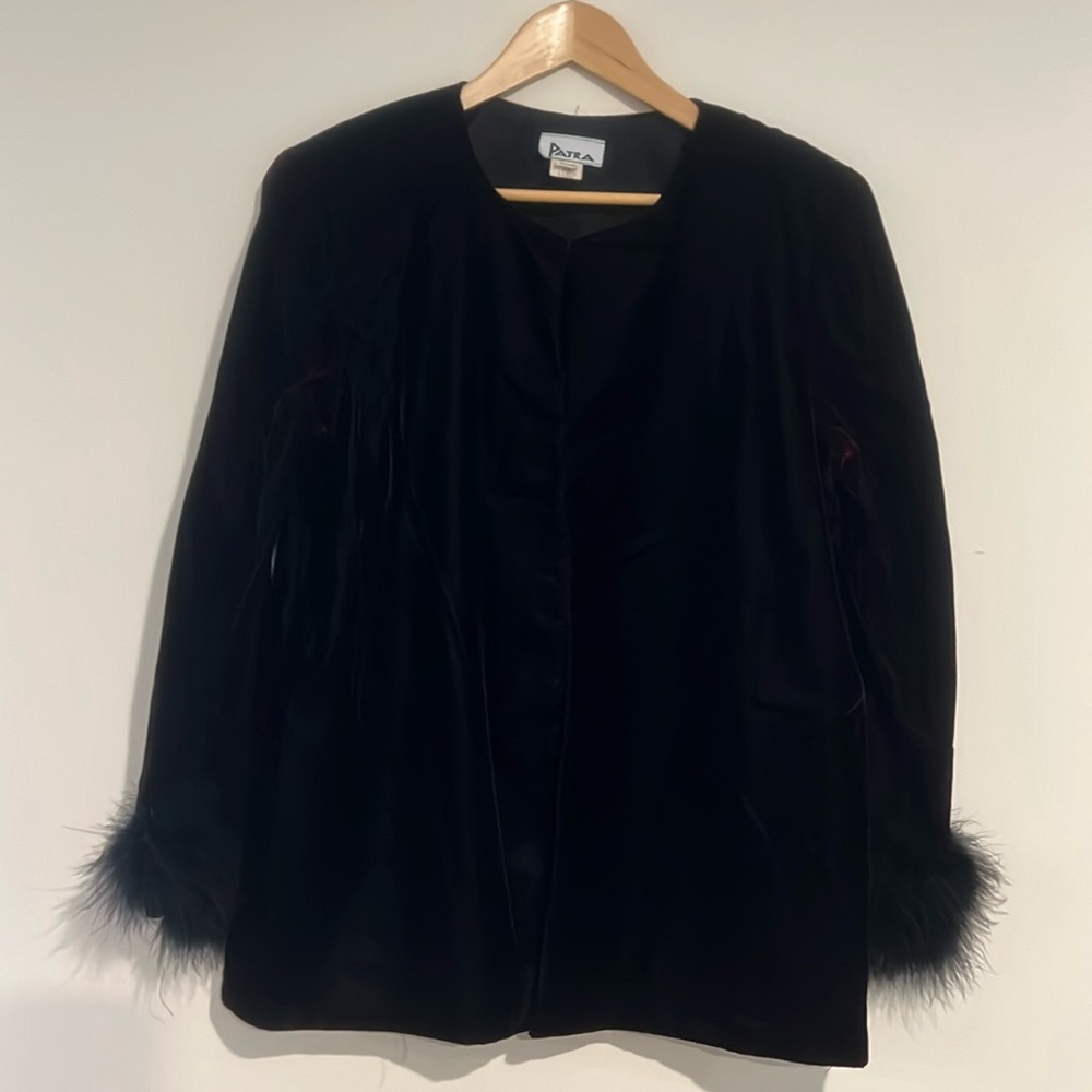 ♻️ Vintage Patra Velvet Shell